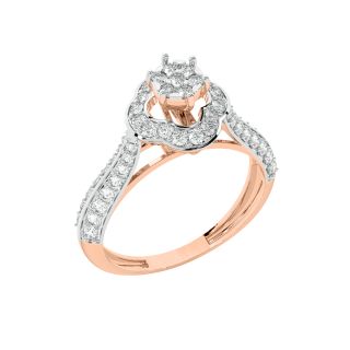 Calvin Round Diamond Engagement Ring